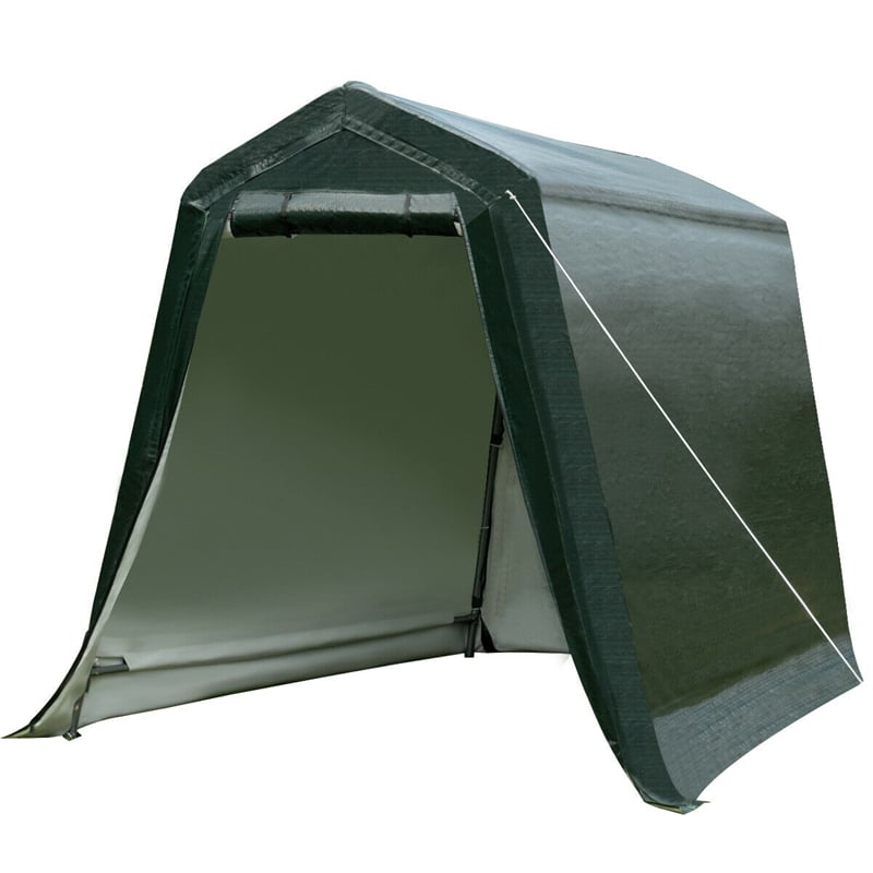6' x 8' Patio Carport Canopy Tent Storage Shelter Shed Car Canopy