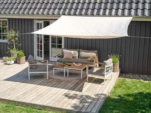Shade sail HOLD-AN W300xL300 beige
