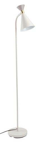 Floor lamp JONATHAN D22xH138cm beige/grey