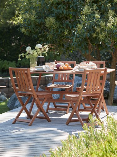 FEDDET L150 table + 4 EGELUND chair hardwood