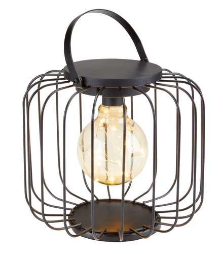 Battery lamp GLENTE D24xH29cm black
