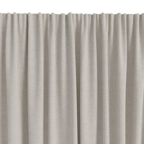 Blackout curtain LEKA 1x140x300 warm grey