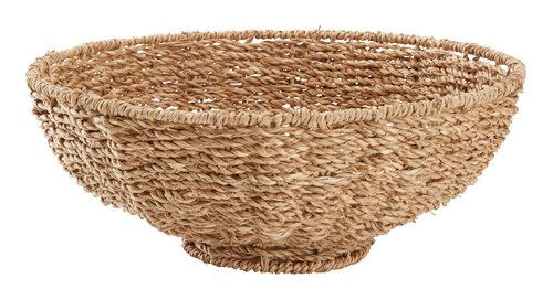 Bowl KNUT D30xH11cm seagrass