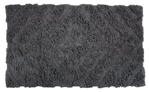 Bath mat GIMO 70x120 anthracite grey