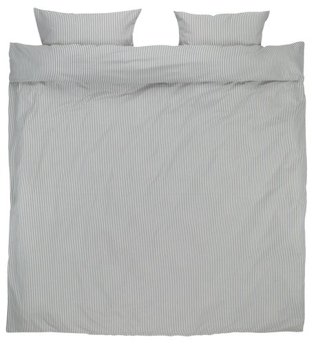 Duvet cover set SUS Yarn dyed DBL grey