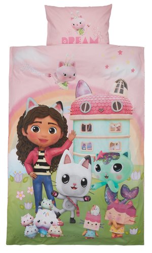 Duvet cover set GABBY Single rose