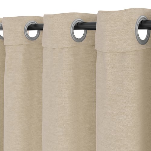 Curtain NESVATN 1x140x300 chenille sand