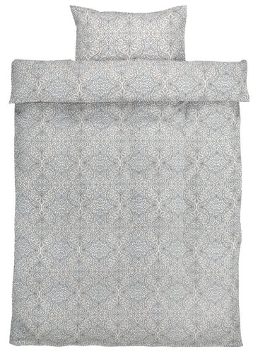 Duvet cover set AILA seersucker Single beige