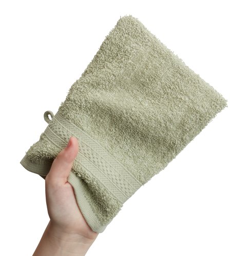 Wash glove UPPSALA 14x20 light green
