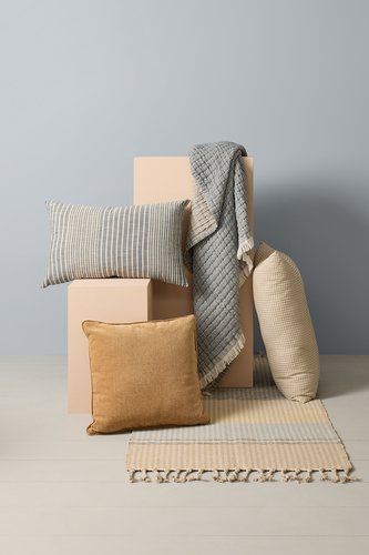 Cushion STENROS 40x60 blue/beige