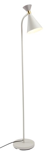 Floor lamp JONATHAN D22xH138cm beige/grey