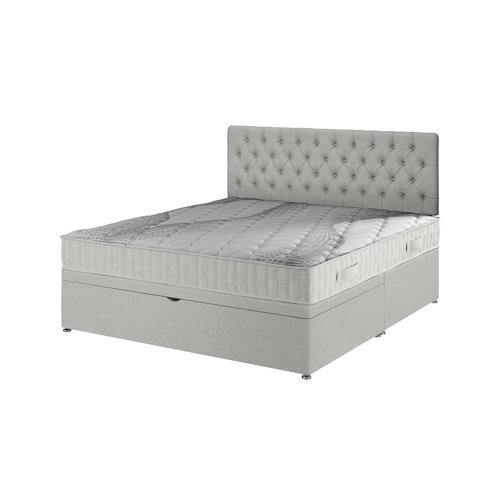 Divan base GOLD D10 OTTOMAN Super king Grey-49