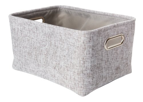 Basket ELIS W26xL36xH20cm grey
