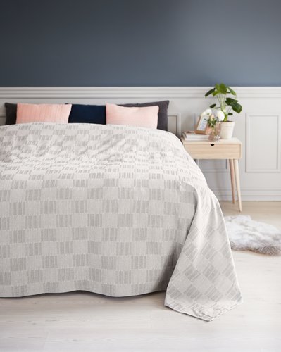 Bedspread STORRAPP 160x220 grey