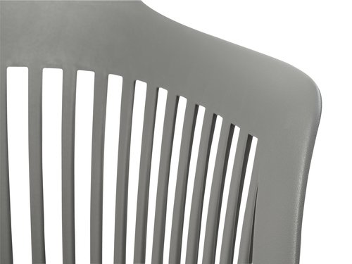 Garden chair RAVNEBAKKE dark grey