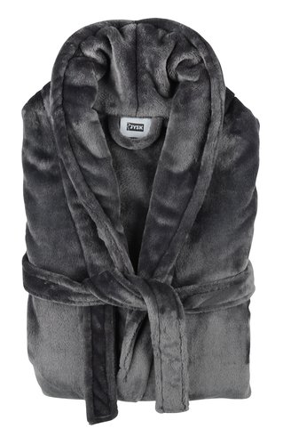 Bathrobe LERUM XXL/XXXL asphalt grey