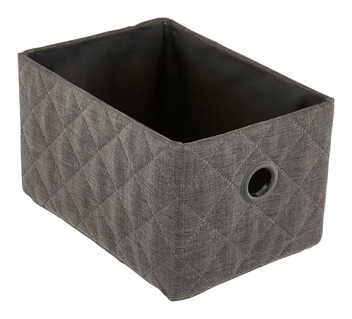 Basket GILLIS W14xL20xH12cm dark grey