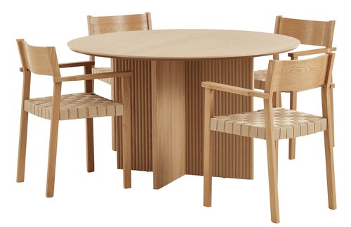 VESTERBORG D130 + 4 VADEHAVET oak