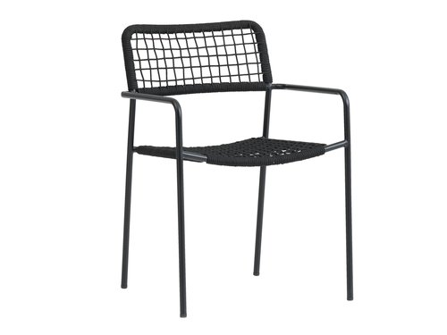Stacking chair LABING black