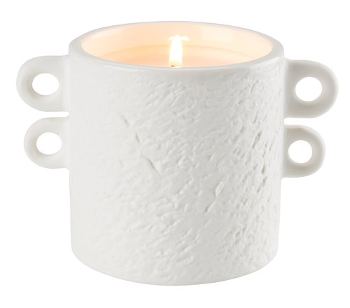 Candle JANSEN D8xH8cm white