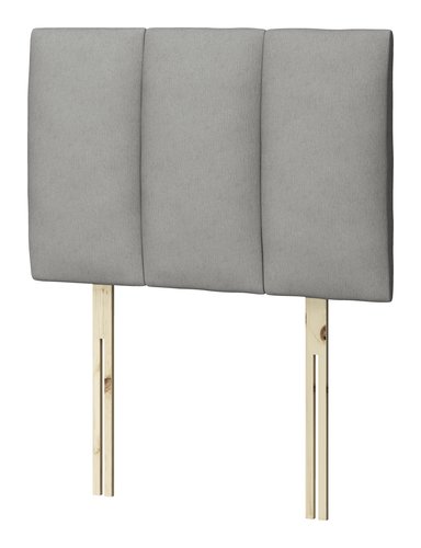 Headboard H50 STITCHED Single Grey-49