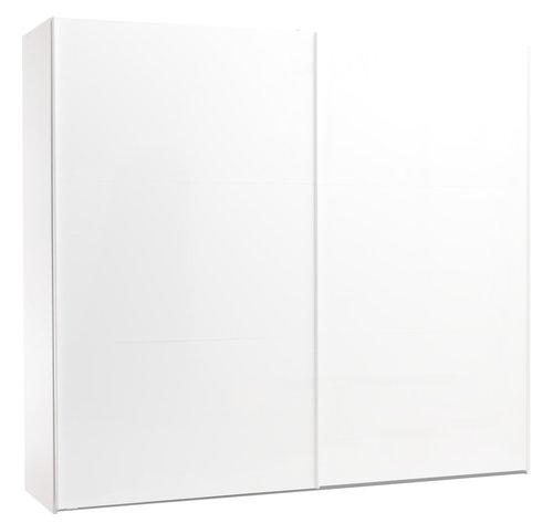Wardrobe TARP 250x221 white high gloss