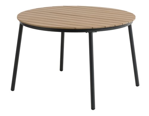 Garden table TAGEHOLM W118xL118/168 natural