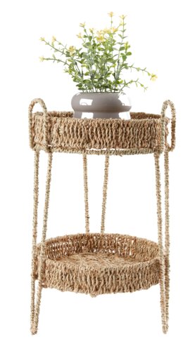Pedestal BORRIS D26xH43cm natural