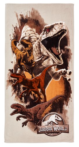 Bath towel JURASSIC WORLD 70x140