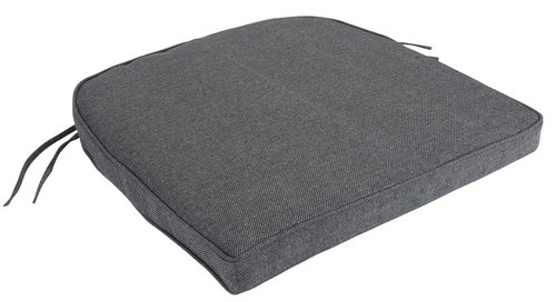 Garden cushion chair seat UDSIGTEN dark grey