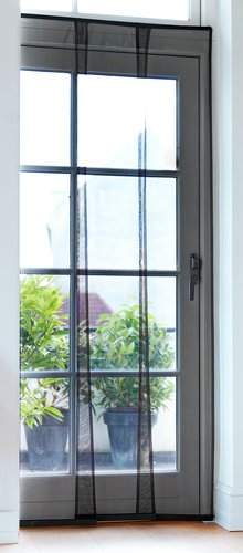 Insect screen BRIMSE 90x210 door black