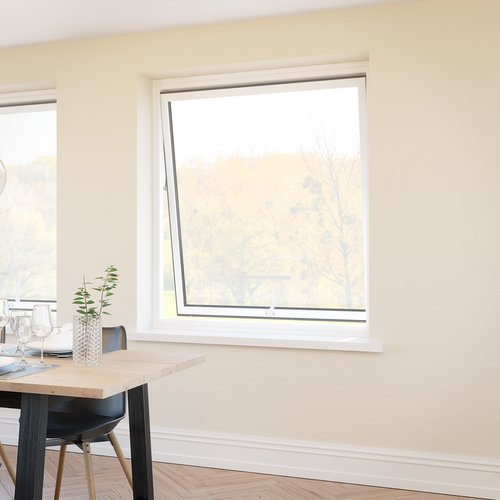 Insect screen NYORD 130x150 w/zip window assorted