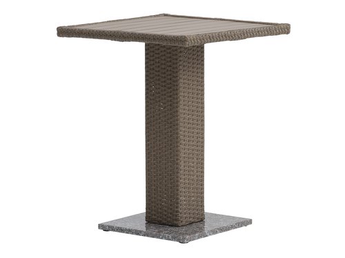 Bistro table THY W60xL60 natural