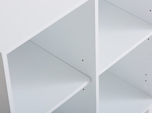 Shelving unit SKALS 4 comp. white