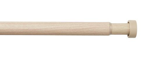 Curtain pole NATURE 90-160cm wood-look