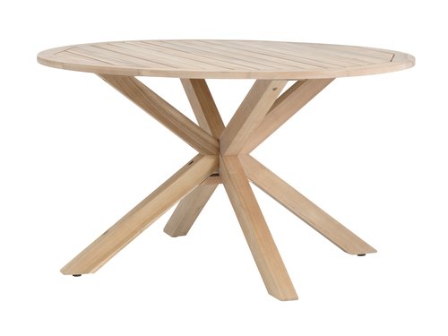 Garden table HESTRA D126 hardwood