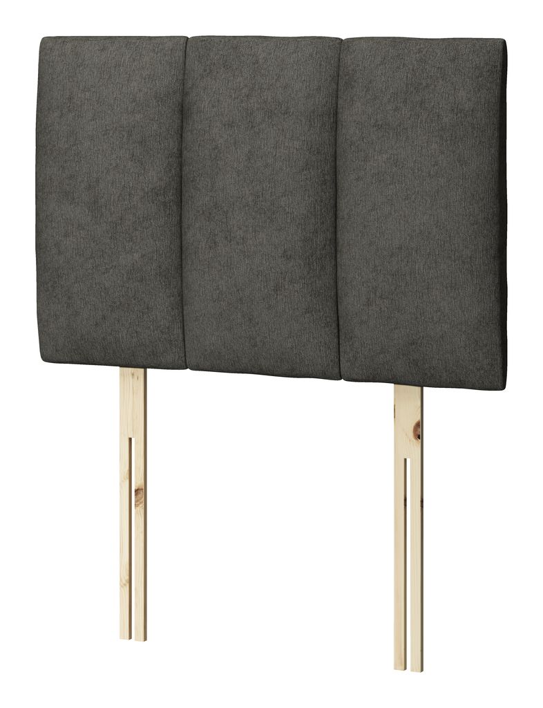 Headboard H50 STITCHED Single Grey-50