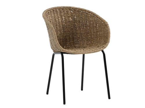 Garden chair TUERNE natural