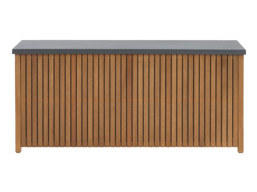 Cushion storage box BEDER W133xH61xD54 hardwood