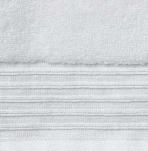 Hand towel SORUNDA 50x100 white KRONBORG