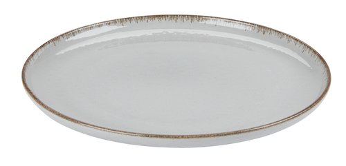 Plate FERDUS D27cm porcelain grey