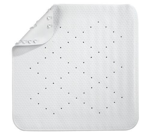 Non-slip bath mat BERG 54x54 white