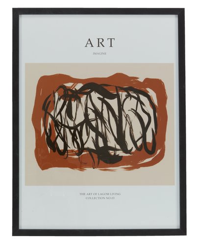 Picture frame OSCAR 30x40cm black
