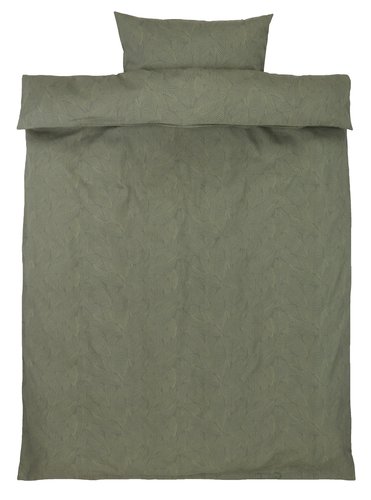 Duvet cover set TONE Single green