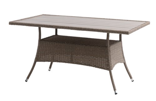 Garden table STRIB W84xL150 natural