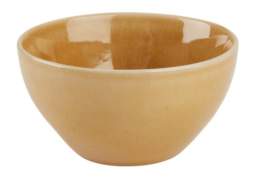 Bowl KLAUDI D12xH6cm yellow