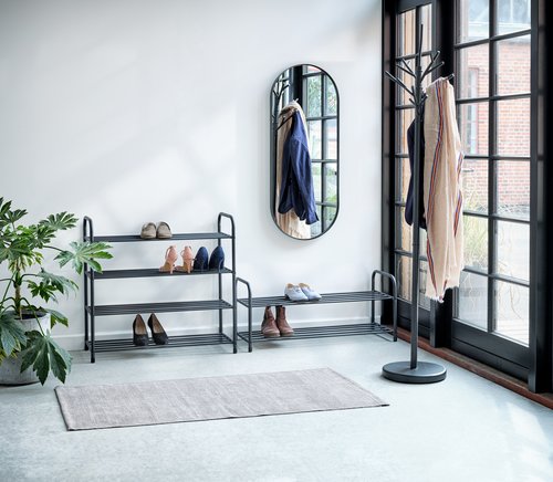 Coat stand VAMMEN black