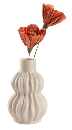 Vase THORE D13xH19cm sand