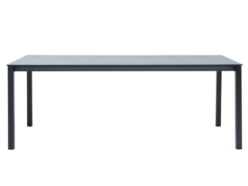 Garden table LANGET W95xL207 black