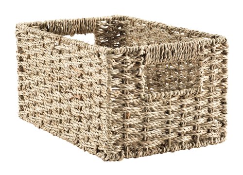 Basket EIRIK W20xL30xH15cm seagrass
